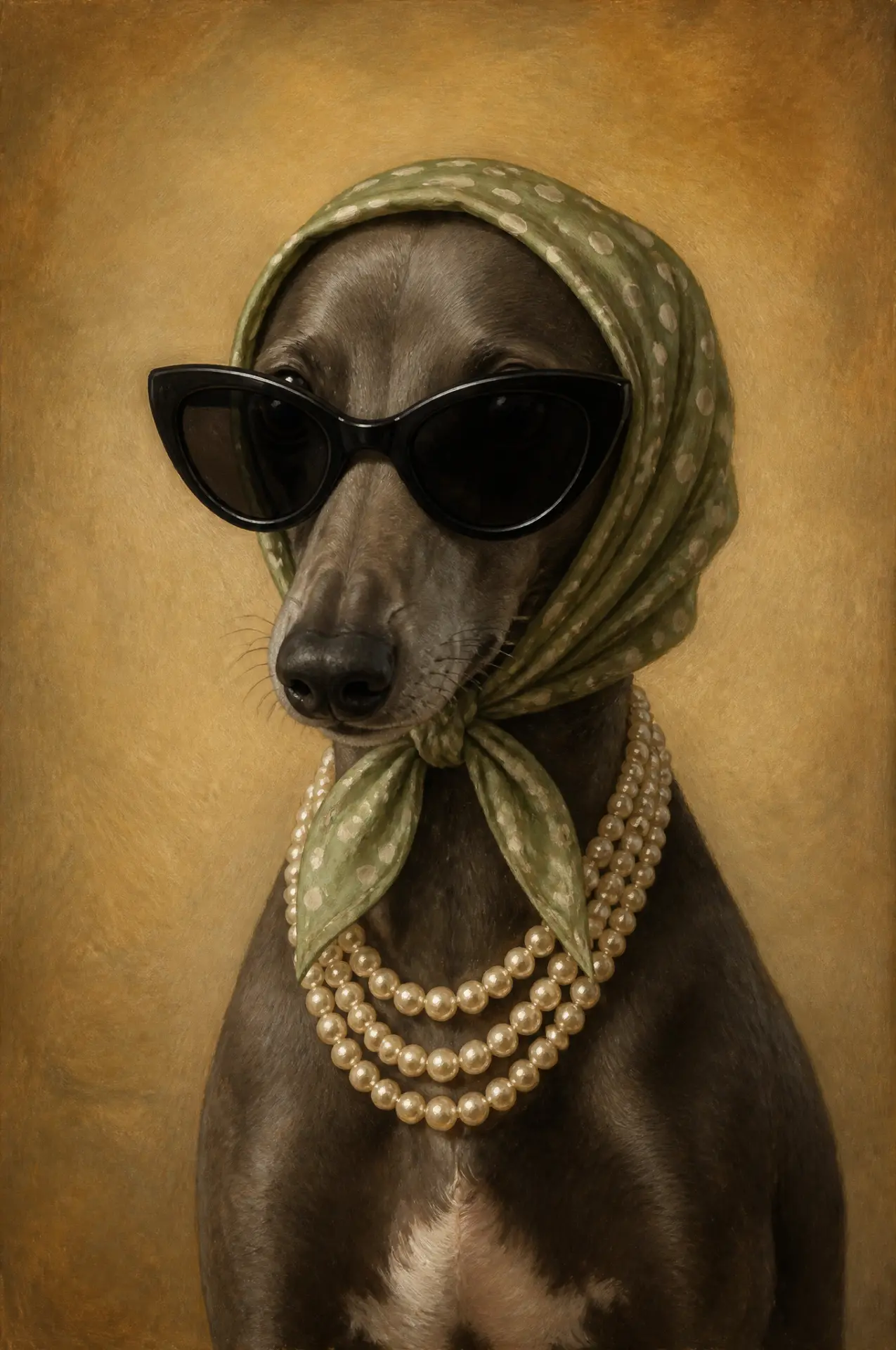 Whats good? pet portrait example
