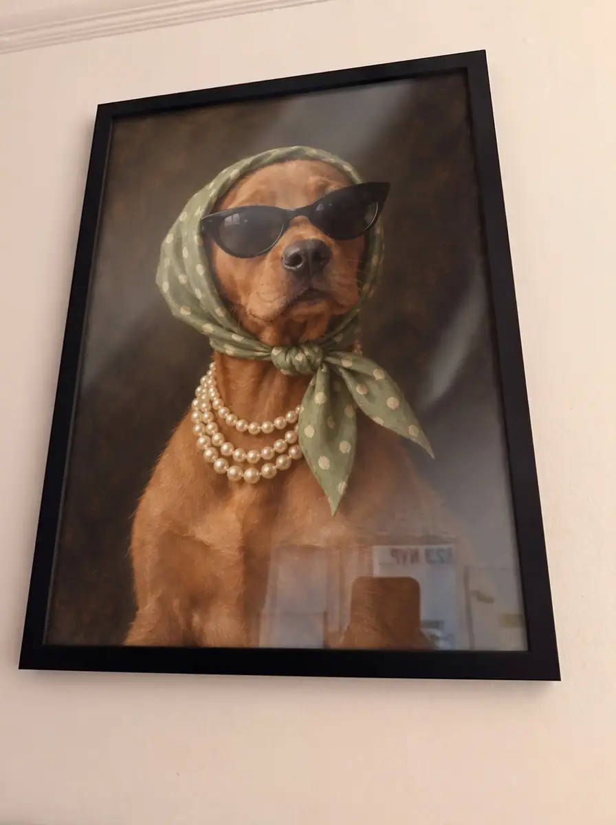 Customer portrait photograph