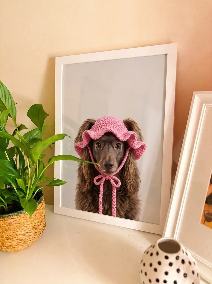 Customer portrait photograph